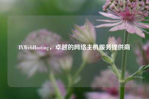 IXWebHosting，卓越的网络主机服务提供商