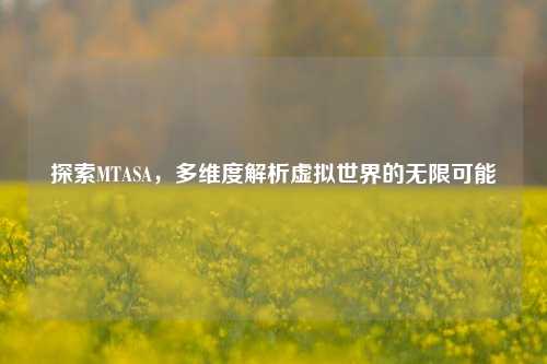 探索MTASA，多维度解析虚拟世界的无限可能